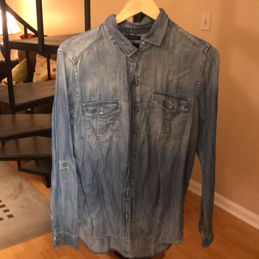 Long sleeve Jean shirt